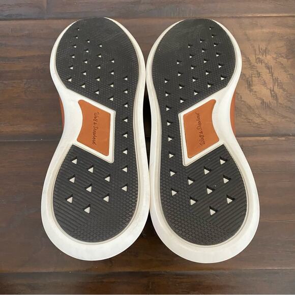 Wolf & Shepherd New W/Out Box Men Brown & White Leather Lace Up Boot Sz Various - Picture 8 of 8